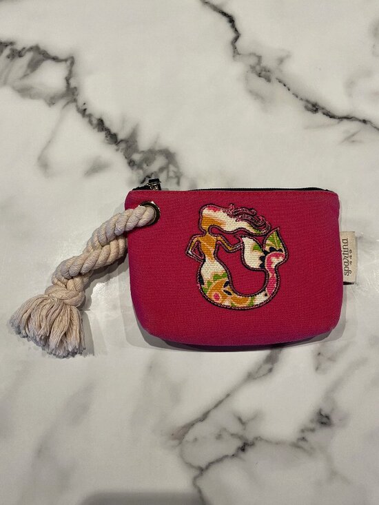 Spartina 449 Handbags - Spartina 449 Beach Rope Wristlet featuring colorful mermaid applique